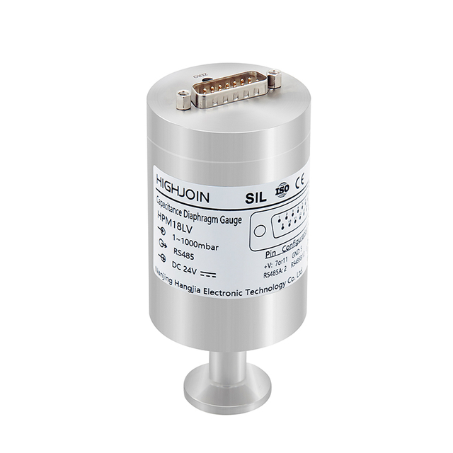 HPM18LV Trasmettitore di pressione del vuoto assoluto con capacità 0-10 V Connettore KF, CF e VCR
